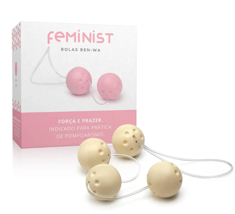 Conjunto Ben-Wa Feminist com 04 Bolas