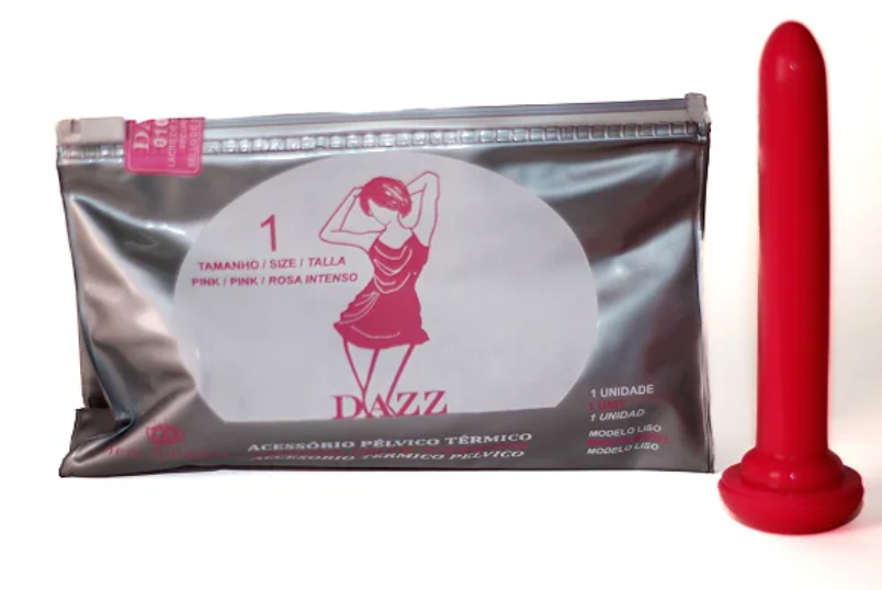 Dilatador vaginal T�rmico Dazz n. 1 Liso Standard Pink [Ponta c�nica]
