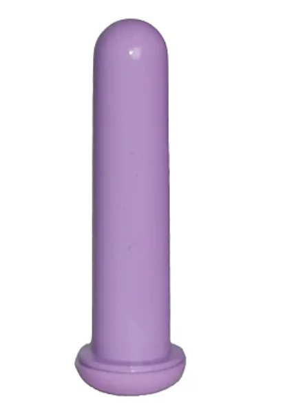 Dilatador vaginal T�rmico Dazz n. 3 Liso Soft Lil�s [Ponta redonda]