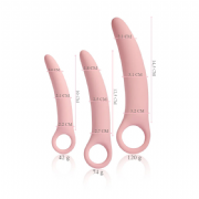 Kit Dilatadores Vaginais 3 em 1 Feminist - 03 unidades
