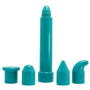 Kit Peridell Massageador Terapeutico Vibrat�rio c/ 4 ponteiras intercambi�veis - Verde